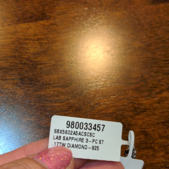 3 piece sapphire jeweyset - Picture 6 of 6